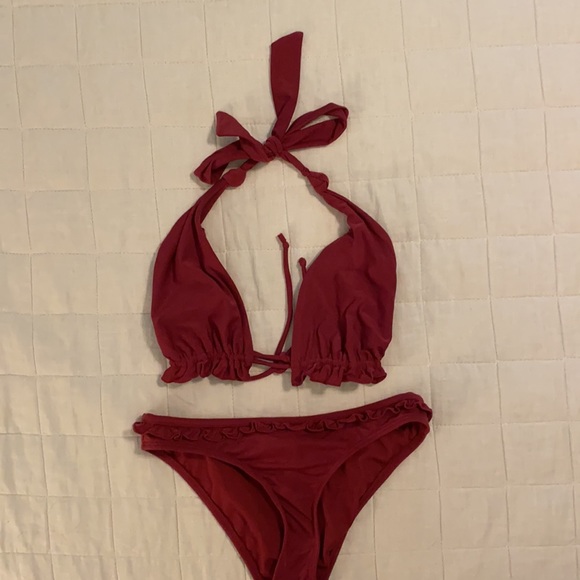 two piece bathing suit - Picture 2 of 4